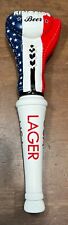 Beer Tap Ringside USA Lager Boxing glove Handle red white blue stars & stripes picture