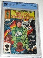 MARVEL COMICS THE LAST STARFIGHTER #1 ADAPT 1984 MOVIE CBCS GRADED 9.0 WHITE PAG picture
