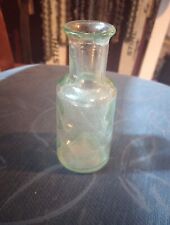 vintage uranium glass medicine bottles picture