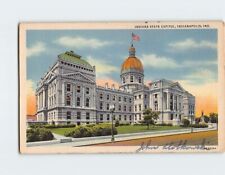 Postcard Indiana State Capitol Indianapolis Indiana USA picture