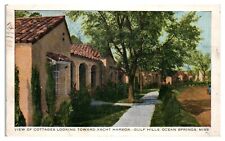 1939 Cottages near Yacht Harbor, Gulf Hills, Ocean Springs, MS Postcard *5J15 picture