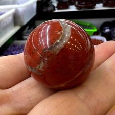 1pc Natural  Red Jasper  Ball Quartz Crystal Sphere Reiki Healing 30mm picture