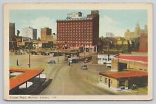 Windsor Canada - Tunnel Plaza Prince Edward Hotel Vintage Postcard picture
