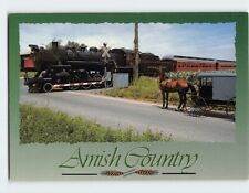 Postcard The Strasburg Railroad, Amish Country, Pennsylvania picture