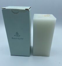 New PartyLite Candle Spring Water Scented Square Pillar 3