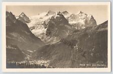 Vintage Real Picture Postcard RPPC International Blick Vom Hasliberg picture