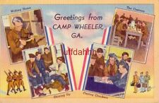 1945 GREETINGS FROM CAMP WHEELER, GA. Pvt Philip P Mele picture