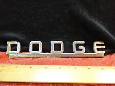 Vintage 1948-1951 Dodge Truck Emblem Chrome Badge 8 1/4