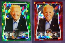 President Joe Biden Limited Crystal Ice RED & GREEN   2020 Leaf Metal Political picture