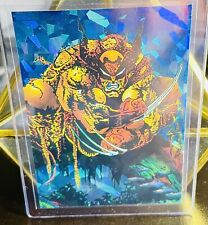 1992 Marvel Entertainment X-Men Wolverine From Til Now Prism Healing #P4 picture