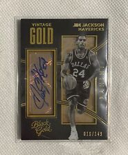 /149 Jim JACKSON 2015-16 Panini BLACK GOLD NBA Basketball VINTAGE CAR MAVS picture
