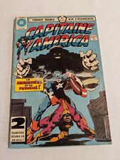  FRENCH COMIC FRANÇAIS EDITION HERITAGE CANADA CAPITAINE AMERICA # 110/111 picture