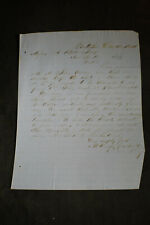 1854 Mckenzie Cadow & Co Charleston SC to A Bell Commission Merchant, NY City picture