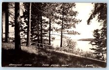 Park Rapids Minnesota MN Postcard RPPC Photo Hamilton Lodge c1940's Vintage picture