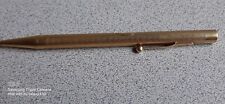 VINTAGE c1915 PAT. APPLIED FOR 14K SOLID GOLD MECHANICAL PENCIL picture