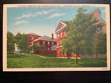Vintage Postcard 1930-45 Anderson College East Dormitory Anderson South Carolina picture