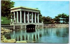 Postcard Plymouth Rock and Portico Plymouth Massachusetts USA North America picture
