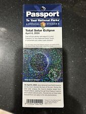 2024 Eclipse Stamp National Parks Service For Passport Books picture