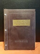 1948 Coyne Electrical School Notebook, Chicago 12, Illinois Note Book picture