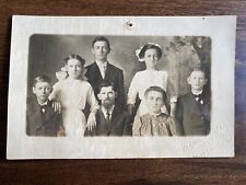 Bartlett Texas Early 1900s Family AZO RPPC 1904 - 1918 Vintage Photo picture