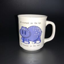 Hippo Mug - Funny 90’s Art - “A Moment On The Lips” Gift For Friends picture