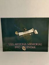1990 USS ARIZONA WWII MEMORIAL CALENDAR, Unmarked picture
