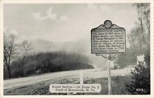Round Bottom Route 2 South of Moundsville West Virginia WV c1940 Postcard picture