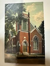 Vintage Litchfield IL 1909 Postcard ME Church (1A) picture