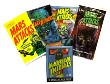 MARS ATTACKS CARDS PACK LOT OF 5- ARCHIVES HERITAGE OCCUPATION UPRISING INITIALS picture