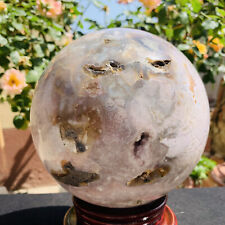 13.47LB natural pink amethyst quartz ball crystal polished sphere healing decor picture