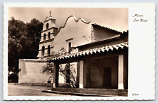 Postcard RPPC, Mission San Diego California Unposted picture
