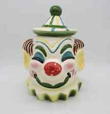 1942 Vintage Clown Cookie Jar by Sierra Vista Pottery picture