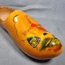 Vintage Dutch Hand Made Wooden Clogs Made In Holland 13