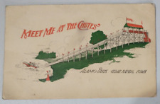 Antique Postcard 1906 Cedar Rapids IOWA Alamo Park 