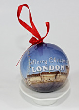 London England Souvenir Collectible Christmas Ball Ornament picture