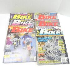 VINTAGE 1996 LOT OF 6 ISSUES HOT BIKE MOTORCYCLE MAGAZINE HARLEYS CHOPPERS picture