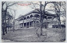 Postcard Pavilion Hanscom Park, Omaha Nebraska Posted 1907 picture