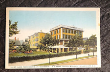 c.1927 St. Clare Pennsylvania Avenue Near Beach Atlantic City NJ Trees Postcard picture