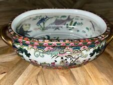Chinese Procelain Foot Bath hand painted with vibrant, dazzling colors picture