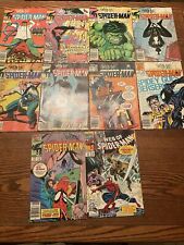web of spiderman comic lot of 10, 1985-1992 #5-13,#92 Fine picture