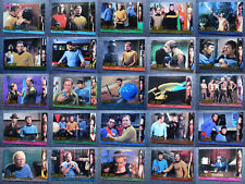 1998 SkyBox Star Trek Original Two Character Logs Card Complete Your Set U Pick picture