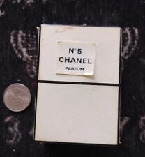 Vintage Chanel Paris No 5 Parfum 1/4 Full Concentrate 0.25oz 7ml w/ Original Box picture