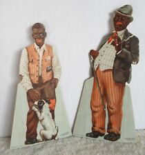 VINTAGE~1930 PEPSODENT TOOTHPASTE DIE CUT FIGURES OF FAMOUS RADIO PERSONALITIES picture