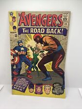 Avengers #22 Captain America Scarlet Witch Power Man Marvel 1965 VG+ picture
