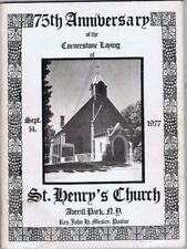 Program for the 75th Anniv of the Cornerstone Laying St Henry's Averill Park, NY picture