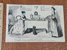 Harper's Weekly 1867 Cartoon Sketch EGGS CEEDINGLY CLEVER picture