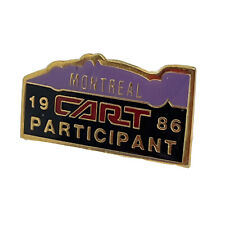 1986 Montreal Quebec IndyCar PPG CART Participant Racing Race Car Lapel Hat Pin picture