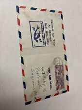 Universal Airlines National Tour Chicago FIRST FLIGHT AIR MAIL COVER 1930 picture