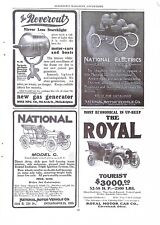 Vintage Magazine Ad Ephemera - Scribner's Royal Tourist & National Model C picture
