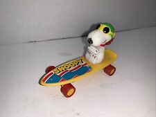 Vintage Flying Ace Snoopy on Skateboard United Features Syndicate 1965 1966 picture